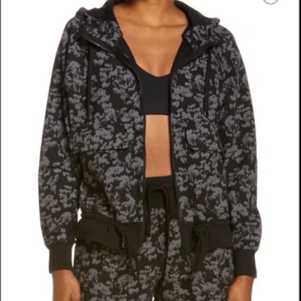 Zella hoodie hoody Black organic cotton XL may fit xxl